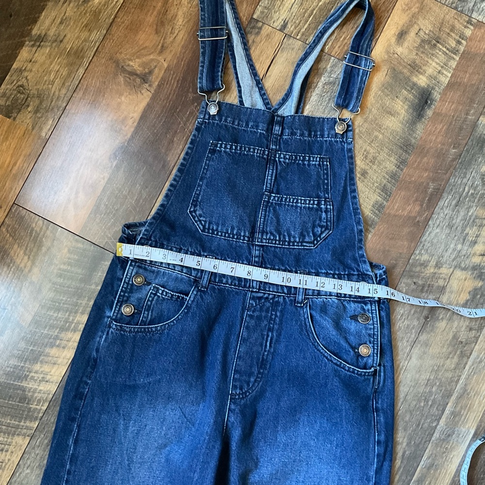 We the Free People Denim Jean Overalls XS - Picture 8 of 11